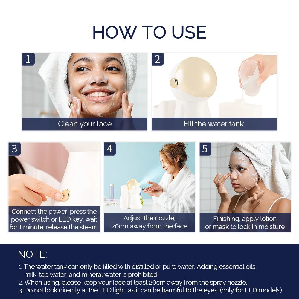 Glow Ritual Steamer