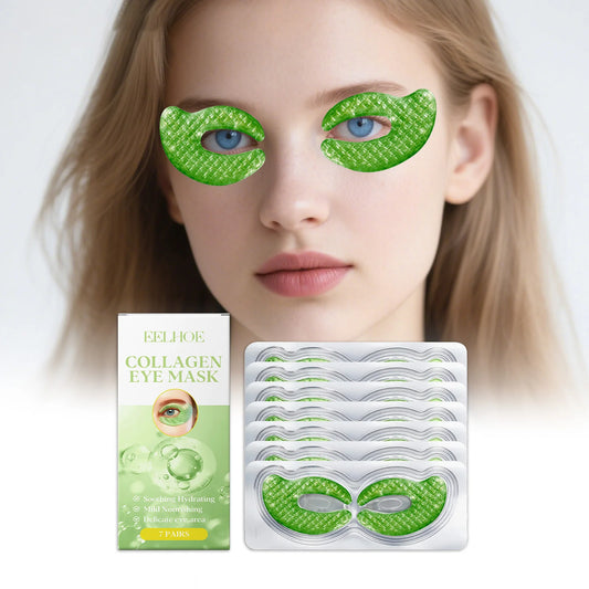 Collagen Under Eye Patches – Hydrating & Brightening Eye Treatment (7 Pairs)